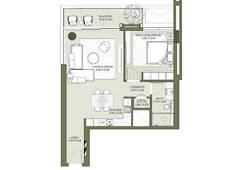 1 bedroom